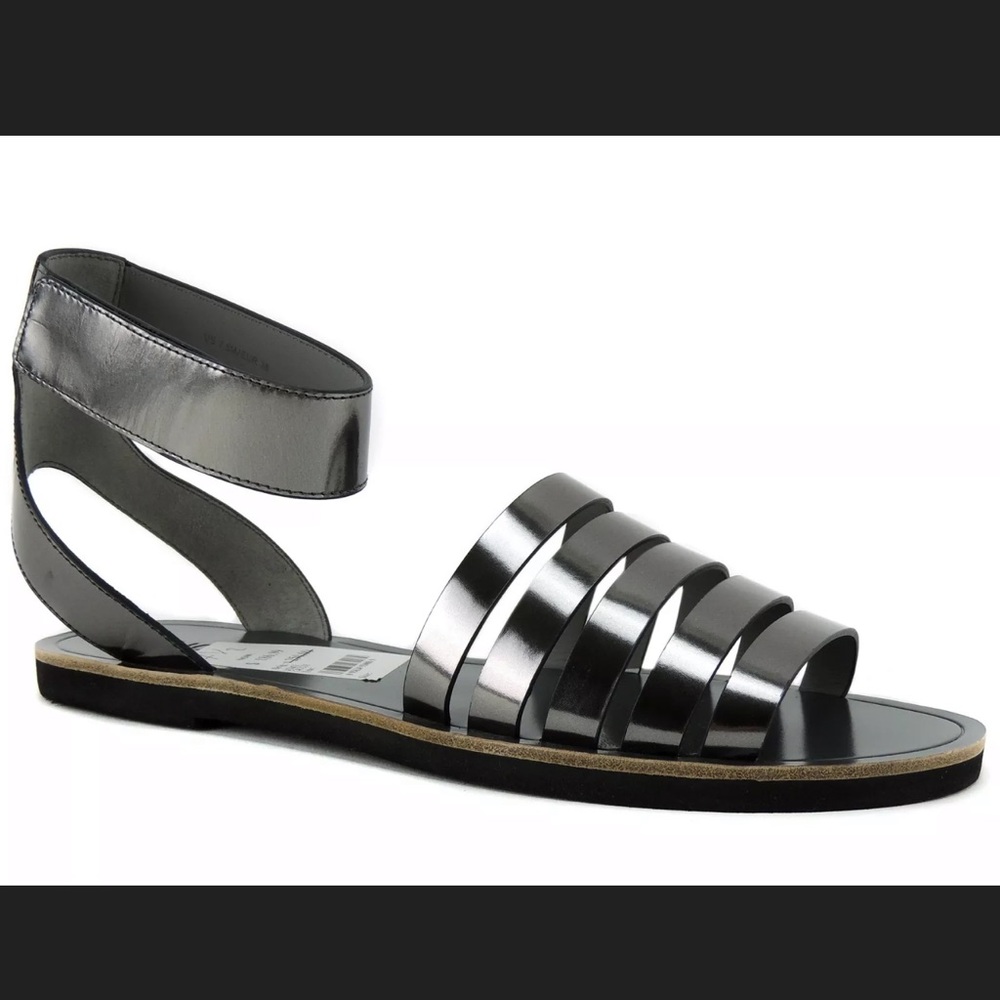 Vince Women's Cassie Leather Slingback Sandals Sz8